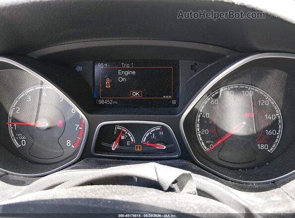 1FADP3L91HL284926 2017 FORD FOCUS ST Gray Rear seats view