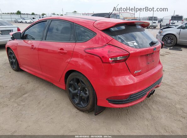 1FADP3L92HL233953 2017 FORD FOCUS ST Красный Задняя левая четверть