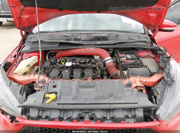 1FADP3L92HL233953 2017 FORD FOCUS ST Красный Вид сзади