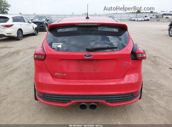 1FADP3L92HL233953 2017 FORD FOCUS ST Красный 
