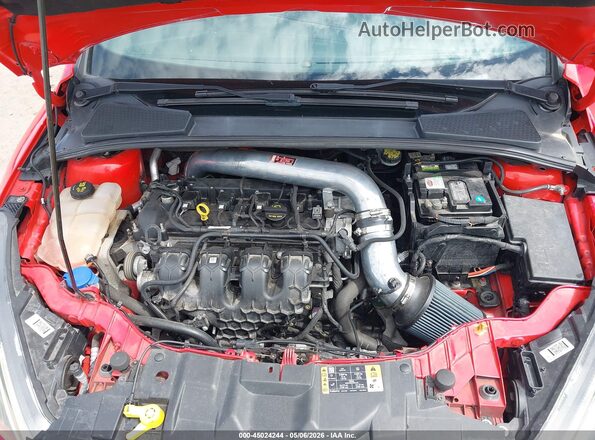 1FADP3L92HL297524 2017 FORD FOCUS ST Red Rear view