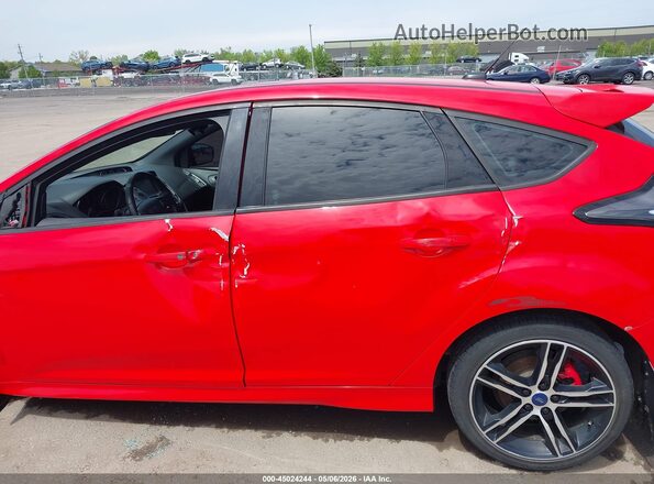 1FADP3L92HL297524 2017 FORD FOCUS ST Red 360 interior view