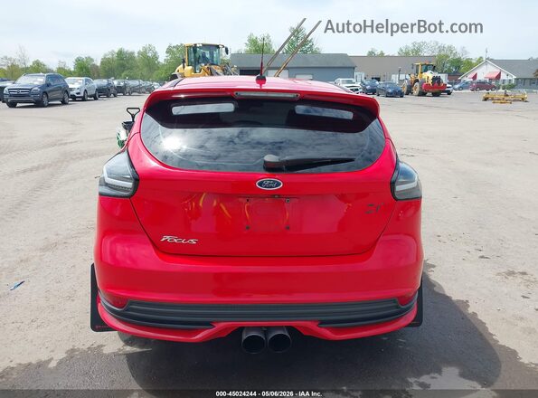 1FADP3L92HL297524 2017 FORD FOCUS ST Red 