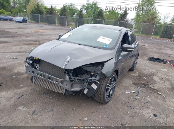 1FADP3L92JL276260 2018 FORD FOCUS ST Серый Передняя левая четверть