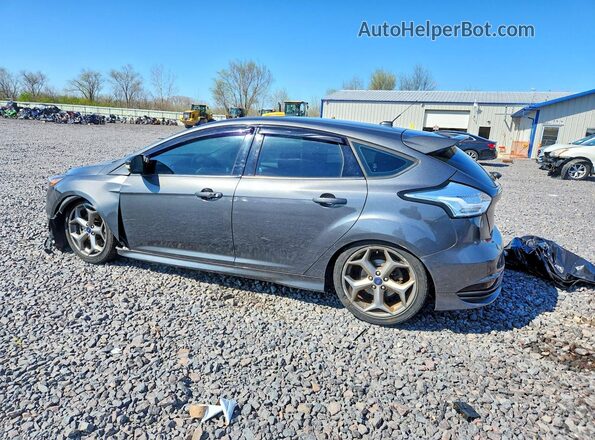 1FADP3L93JL331749 2018 FORD FOCUS Gray Rear left