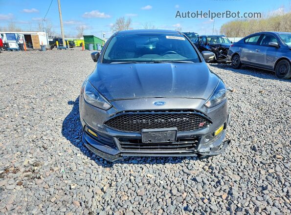 1FADP3L93JL331749 2018 FORD FOCUS Gray Front view