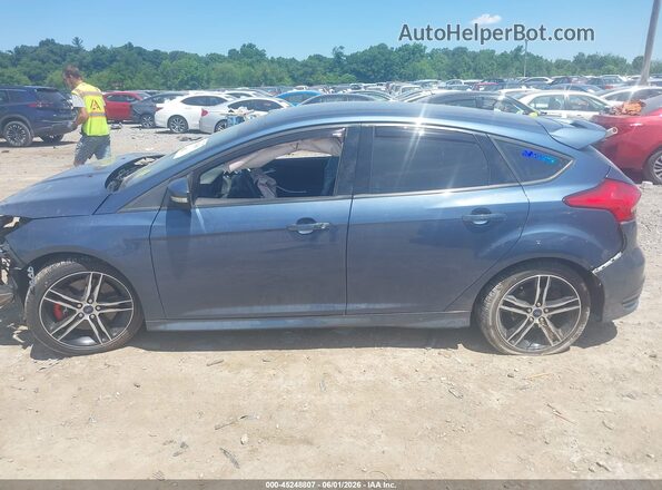 1FADP3L94JL213306 2018 FORD FOCUS ST Синий 