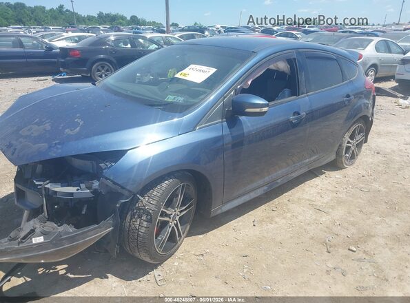 1FADP3L94JL213306 2018 FORD FOCUS ST Синий 