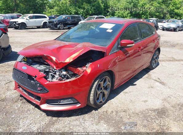 1FADP3L94JL291648 2018 FORD FOCUS ST Orange Vista tres cuartos delantera izquierda