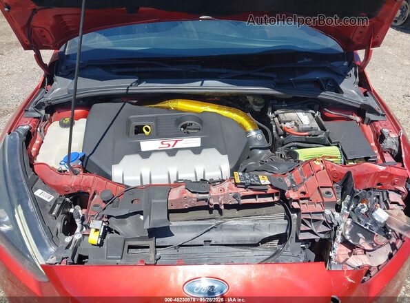 1FADP3L94JL291648 2018 FORD FOCUS ST Orange Vista trasera