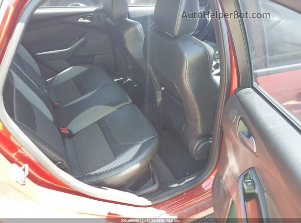 1FADP3L94JL291648 2018 FORD FOCUS ST Orange Vista de la etiqueta del VIN