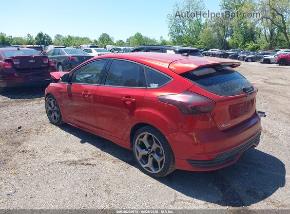 1FADP3L94JL291648 2018 FORD FOCUS ST Orange Trasero izquierdo