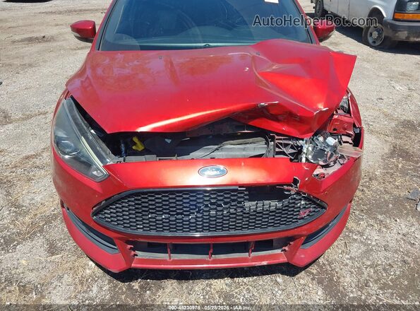 1FADP3L94JL291648 2018 FORD FOCUS ST Orange Vista frontal