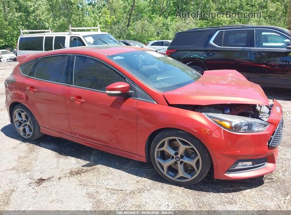 1FADP3L94JL291648 2018 FORD FOCUS ST Orange Vista interior trasera