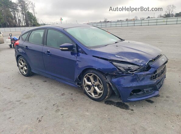 1FADP3L95GL318087 2016 FORD FOCUS Blue Front right