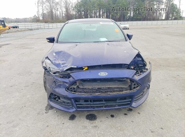 1FADP3L95GL318087 2016 FORD FOCUS Blue Front view