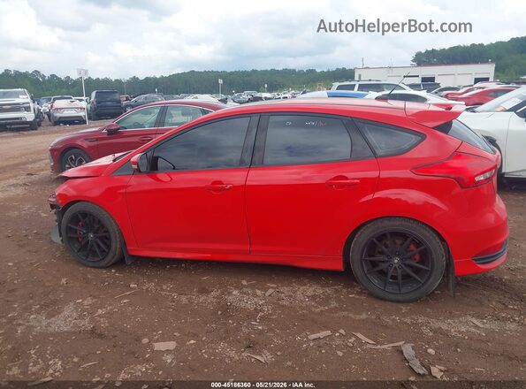 1FADP3L95HL334033 2017 FORD FOCUS ST Red Панорамний вид салону 360°