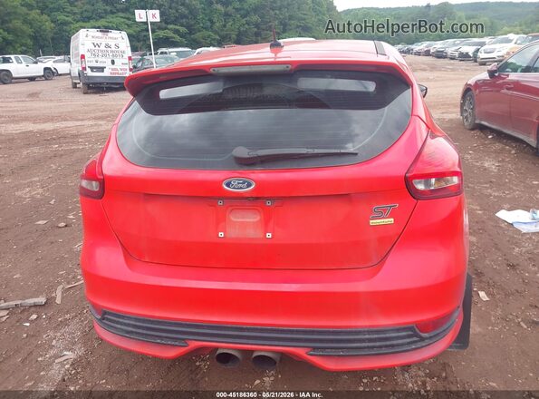 1FADP3L95HL334033 2017 FORD FOCUS ST Red 