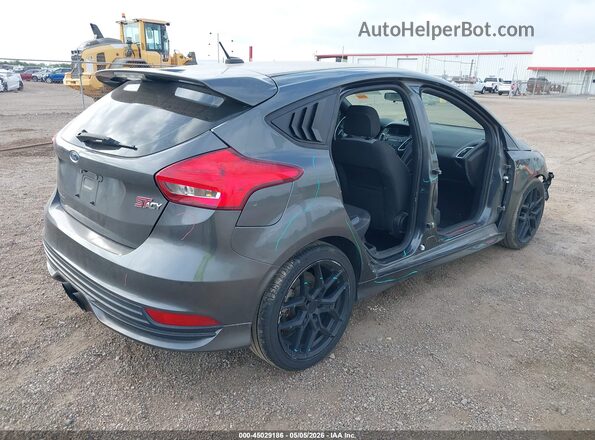 1FADP3L95HL347512 2017 FORD FOCUS Серый Задняя правая четверть