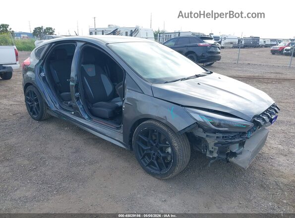 1FADP3L95HL347512 2017 FORD FOCUS Серый Вид спереди