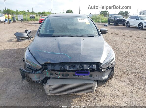 1FADP3L95HL347512 2017 FORD FOCUS Серый Вид задней части салона