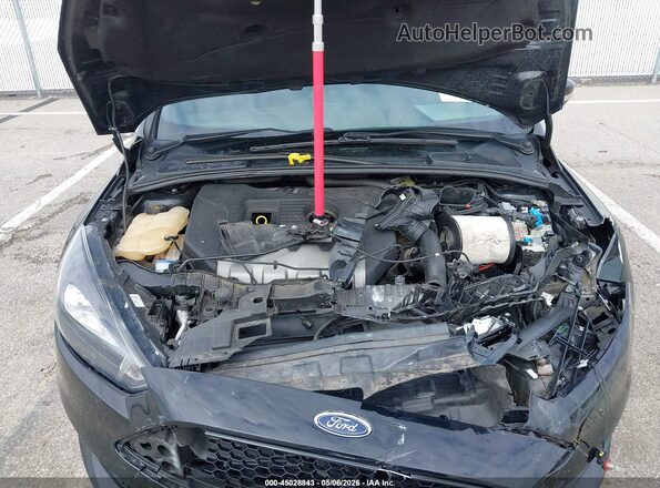 1FADP3L95JL332451 2018 FORD FOCUS ST Black Вид ззаду