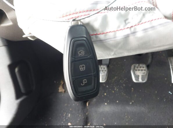1FADP3L95JL332451 2018 FORD FOCUS ST Black Вид панелі приладів