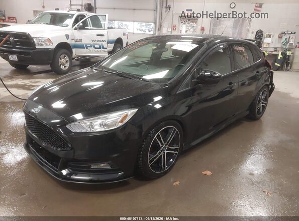 1FADP3L96HL334185 2017 FORD FOCUS ST Black Front left