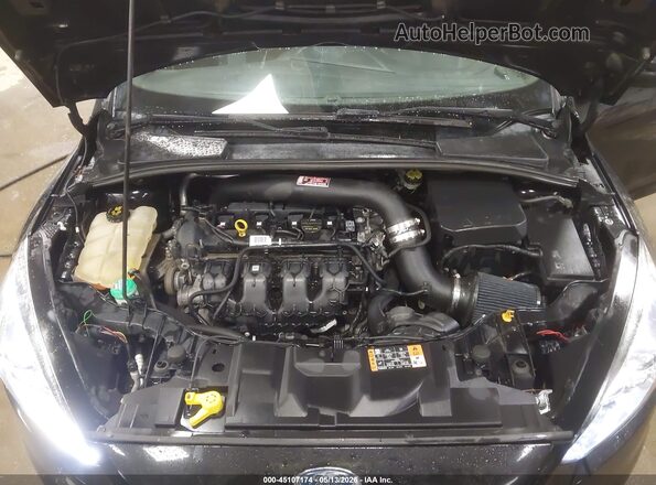 1FADP3L96HL334185 2017 FORD FOCUS ST Black Rear view