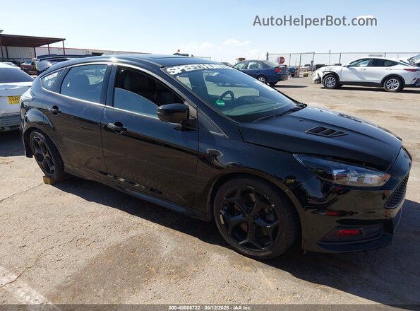 1FADP3L97JL297752 2018 FORD FOCUS Black უკანა სალონის ხედი