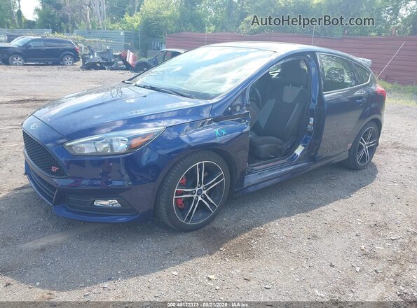 1FADP3L98HL220172 2017 FORD FOCUS ST Blue 