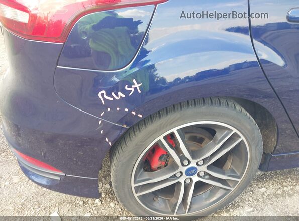 1FADP3L98HL220172 2017 FORD FOCUS ST Blue 