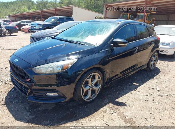 1FADP3L98HL251227 2017 FORD FOCUS ST Black Front left