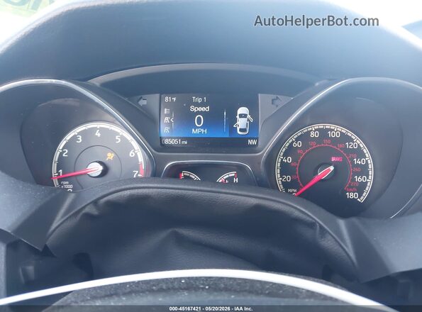 1FADP3L99GL279357 2016 FORD FOCUS ST Blue Հետևի նստատեղերի տեսք