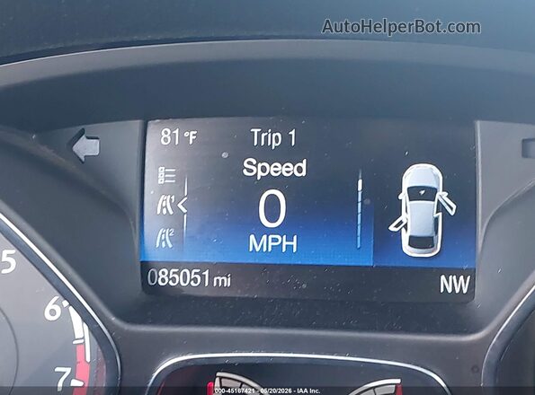 1FADP3L99GL279357 2016 FORD FOCUS ST Blue 