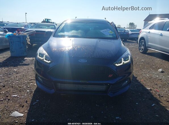 1FADP3L99GL279357 2016 FORD FOCUS ST Blue Սարքավորումների վահանակի տեսք