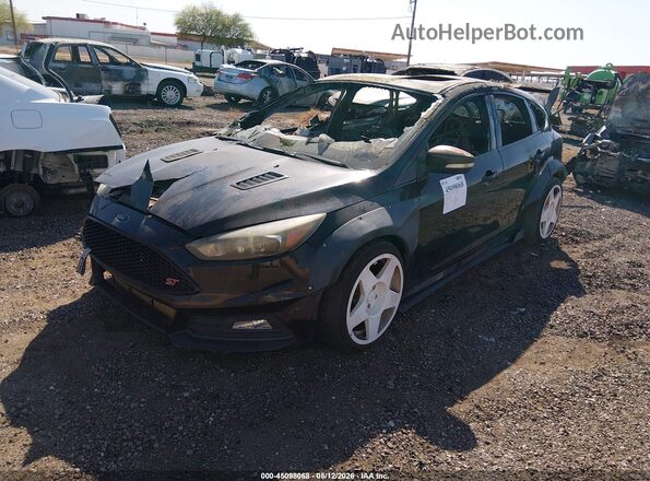 1FADP3L99GL363226 2016 FORD FOCUS ST Black Передня ліва чверть