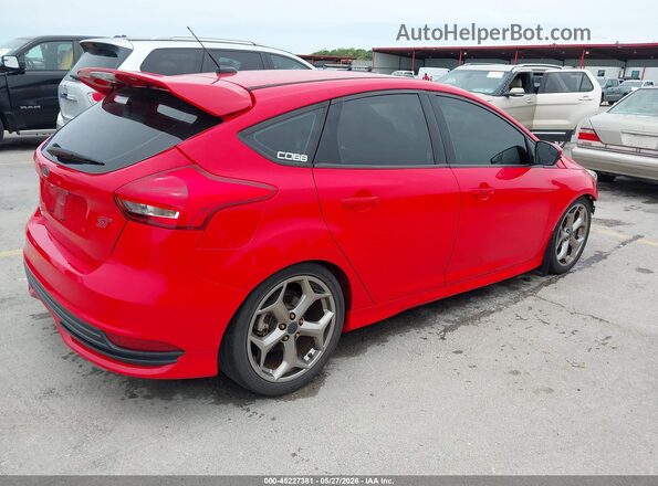 1FADP3L99HL258249 2017 FORD FOCUS ST Red უკანა მარჯვენა