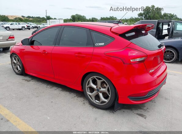 1FADP3L99HL258249 2017 FORD FOCUS ST Red უკანა მარცხენა