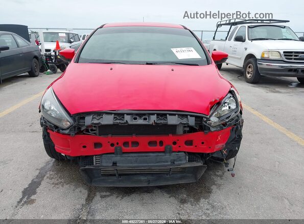 1FADP3L99HL258249 2017 FORD FOCUS ST Red წინა ხედი