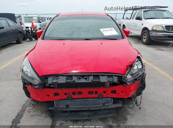 1FADP3L99HL258249 2017 FORD FOCUS ST Red უკანა სალონის ხედი