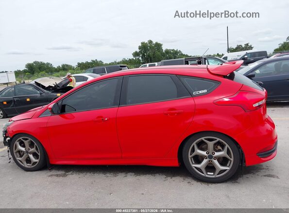 1FADP3L99HL258249 2017 FORD FOCUS ST Red 