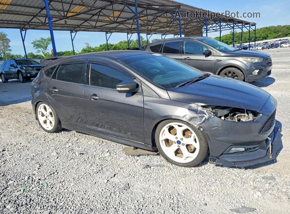 1FADP3L9XJL255303 2018 FORD FOCUS Gray 