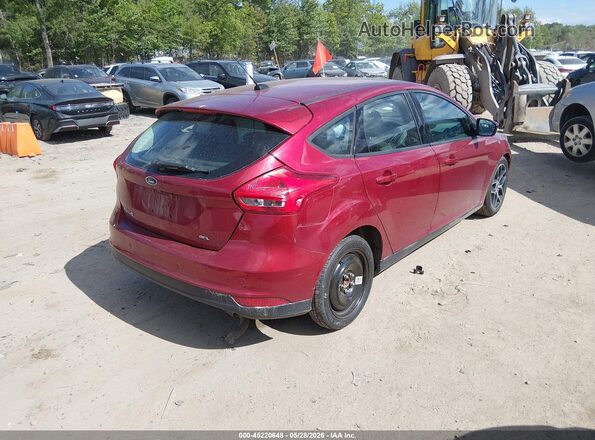 1FADP3M20HL311289 2017 FORD FOCUS Red Հետևի աջ