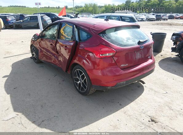 1FADP3M20HL311289 2017 FORD FOCUS Red Հետևի ձախ