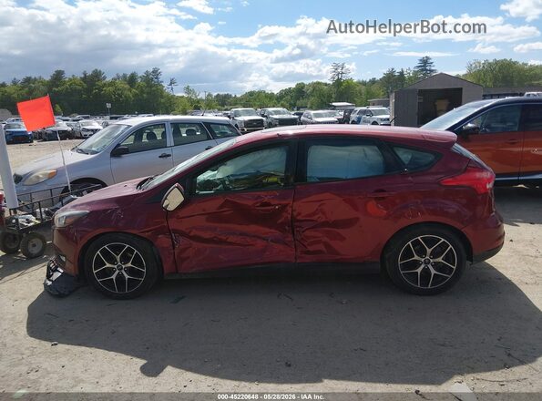 1FADP3M20HL311289 2017 FORD FOCUS Red Սալոնի 360 աստիճան տեսք