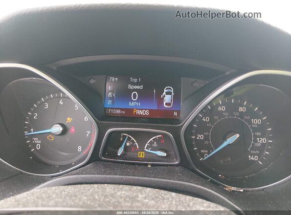 1FADP3M22JL229893 2018 FORD FOCUS Черный 