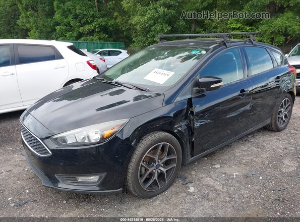 1FADP3M22JL242966 2018 FORD FOCUS Black წინა ხედი