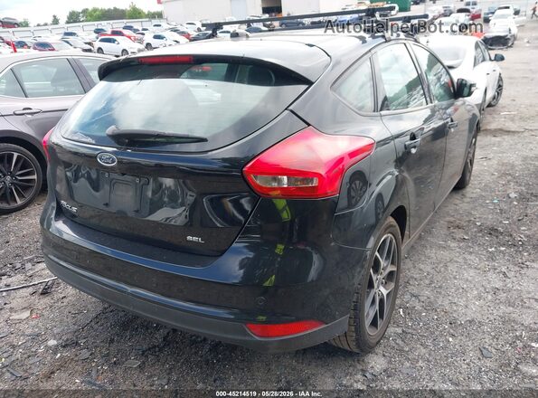 1FADP3M22JL242966 2018 FORD FOCUS Black უკანა მარჯვენა