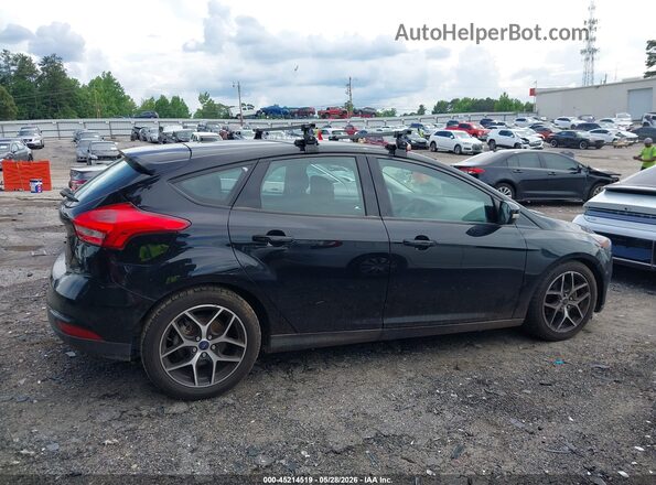 1FADP3M22JL242966 2018 FORD FOCUS Black უკანა სალონის ხედი